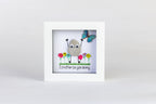I’d Rather Be Gardening – Pebble Art – 4×4 Box Frame
