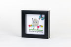 I’d Rather Be Gardening – Pebble Art – 4×4 Box Frame