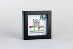 I’d Rather Be Gardening – Pebble Art – 4×4 Box Frame