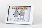 Soulmate – Pebble Art – 6×8 Frame