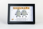 Soulmate – Pebble Art – 6×8 Frame