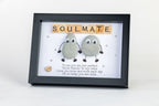Soulmate – Pebble Art – 6×8 Frame