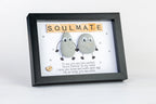 Soulmate – Pebble Art – 6×8 Frame