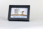 We’re Forever Everton – Personalised Dog Pebble Art – 6×4 Landscape Frame