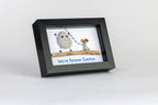 We’re Forever Everton – Personalised Dog Pebble Art – 6×4 Landscape Frame