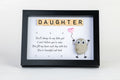 Daughter – You’re Beautiful and Kind – Pebble Art – 6×8 Frame