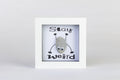 Stay Weird – Pebble Art – 4×4 Box Frame