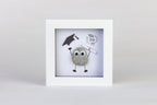 You Did It! – Graduation Pebble Art – 4×4 Box Frame
