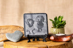 Custom Engraved Slate Photo Coaster