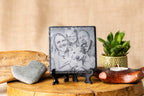 Custom Engraved Slate Photo Coaster