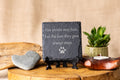 Pet Memorial Engraved Slate Coaster