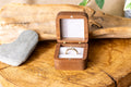 Be My Forever and Always - Wooden Single Ring Box