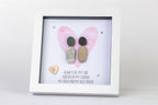 Forever By My Side – Pebble Art – 6×6 Box Frame