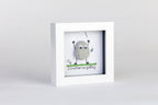 I’d Rather Be Golfing – Pebble Art – 4×4 Box Frame