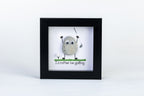 I’d Rather Be Golfing – Pebble Art – 4×4 Box Frame