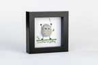 I’d Rather Be Golfing – Pebble Art – 4×4 Box Frame