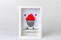 Football Fan – Pebble Art – 6×4 Deep Box Frame