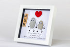 Mum – Pebble Art – 6×6 Box Frame
