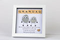 Grandad – Pebble Art – 6×6 Box Frame