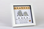 Grandad – Pebble Art – 6×6 Box Frame