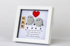 Nan – Pebble Art – 6×6 Box Frame