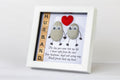 Husband – You Forever Have My Heart – Pebble Art – 6×6 Box Frame